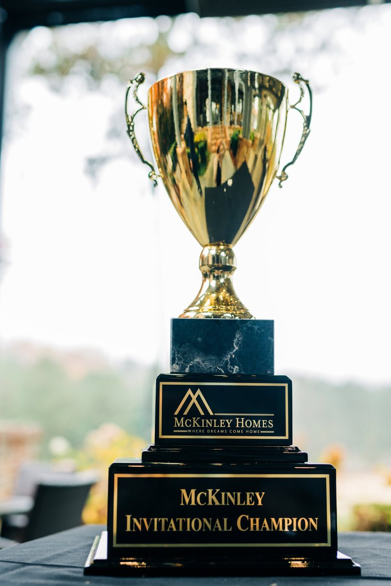 The McKinley Invitational Champion trophy